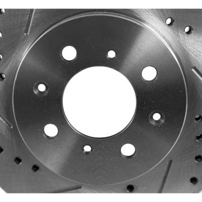 Rareelectrical - New Vented Brake Disc Compatible With Acura Honda Civic Hx 4 Cyl 1.7L El Base 4 Cyl 1.6L Civic Dx 4 - Image 7