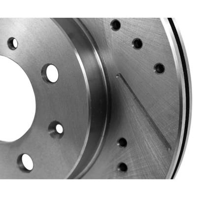 Rareelectrical - New Vented Brake Disc Compatible With Acura Honda Civic Hx 4 Cyl 1.7L El Base 4 Cyl 1.6L Civic Dx 4 - Image 8