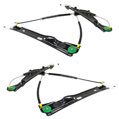 Rareelectrical - New Front Left And Front Right Window Regulator Compatible With Bmw X1 Xdrive35i X1 Sdrive28i - Image 2