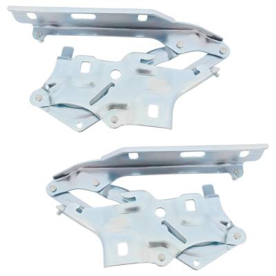 Rareelectrical - New Pair Of Hood Hinge Compatible With Audi A5 Quattro Komfort 4 Cyl 2.0L S5 Sportback Premium Plus - Image 2