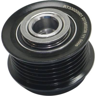 Rareelectrical - New 43Mm Dia Alternator Pulley Compatible With Scion Toyota Corolla Ve 4 Cyl 1.8L Celica Gt 4 Cyl - Image 4