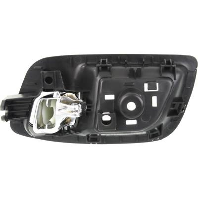 Rareelectrical - Right Rear Interior Door Handle Compatible With 2011-2023 Chrysler 300 Dodge Charger Black Bezel - Image 5