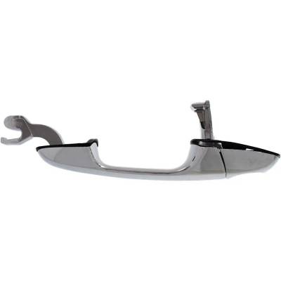 Rareelectrical - Left Front Exterior Door Handle Compatible With 2004-2008 Chrysler Pacifica Chrome With Key Hole - Image 4
