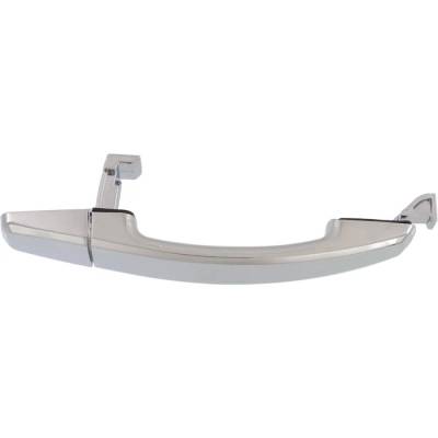 Rareelectrical - Front Passenger Side Exterior Door Handle Compatible With 2007-2009 Chevrolet Aveo Chrome Without - Image 4