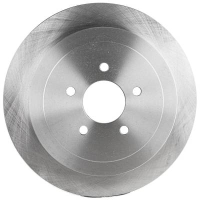 Rareelectrical - Solid Brake Disc Compatible With Lincoln Town Car Executive L 8 Cyl 4.6L Town Car Executive 8 Cyl - Image 2