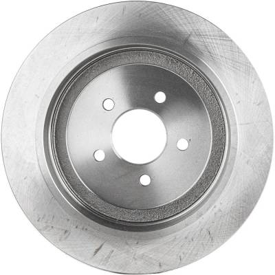 Rareelectrical - Solid Brake Disc Compatible With Lincoln Town Car Executive L 8 Cyl 4.6L Town Car Executive 8 Cyl - Image 5