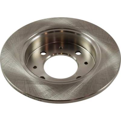 Rareelectrical - New Solid Brake Disc Compatible With Kia Spectra5 Base 4 Cyl 2.0L Spectra Gsx 4 Cyl 1.8L Spectra5 Sx - Image 2