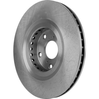 Rareelectrical - New Solid Brake Disc Compatible With Lexus Toyota Highlander Hybrid Limited 6 Cyl 3.3L Rx330 Base 6 - Image 4