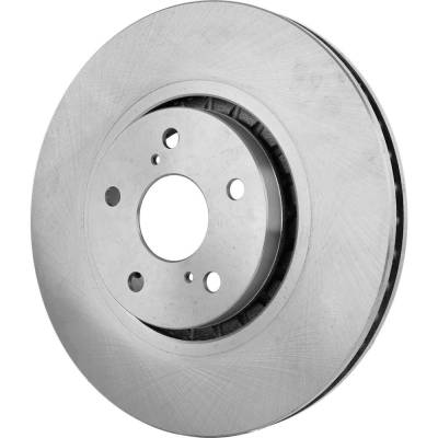 Rareelectrical - New Solid Brake Disc Compatible With Lexus Toyota Highlander Hybrid Limited 6 Cyl 3.3L Rx330 Base 6 - Image 7