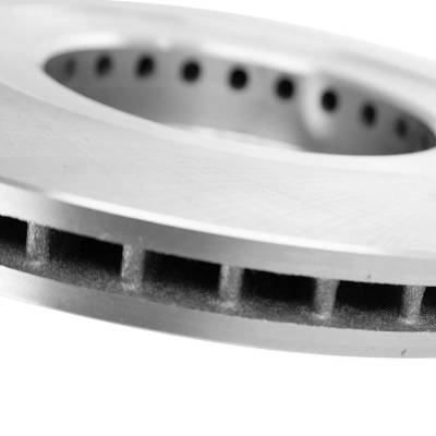 Rareelectrical - New Solid Brake Disc Compatible With Lexus Toyota Highlander Hybrid Limited 6 Cyl 3.3L Rx330 Base 6 - Image 8