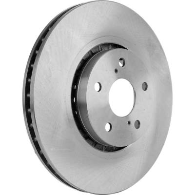 Rareelectrical - New Solid Brake Disc Compatible With Lexus Toyota Highlander Hybrid Limited 6 Cyl 3.3L Rx350 Base 6 - Image 2