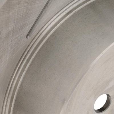 Rareelectrical - New Solid Brake Disc Compatible With Lexus Toyota Camry Hybrid 4 Cyl 2.4L Avalon Base 6 Cyl 3.5L - Image 4