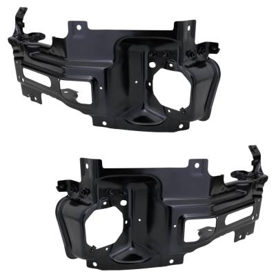 Rareelectrical - New Front Left And Front Right Bumper Bracket Compatible With Chevrolet Silverado 3500 Hd Ltz 8 Cyl - Image 3