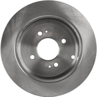 Rareelectrical - New Solid Brake Disc Compatible With Hyundai Kia Accent Se 4 Cyl 1.6L Rio5 Sx 4 Cyl 1.6L Accent Gls - Image 5