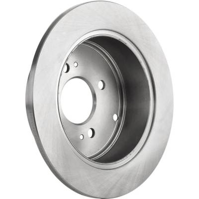 Rareelectrical - New Solid Brake Disc Compatible With Hyundai Kia Accent Se 4 Cyl 1.6L Rio5 Sx 4 Cyl 1.6L Accent Gls - Image 6