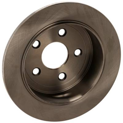 Rareelectrical - New Solid Brake Disc Compatible With Jeep Wrangler Jk Unlimited Sport S 6 Cyl 3.6L Wrangler Sahara 6 - Image 5