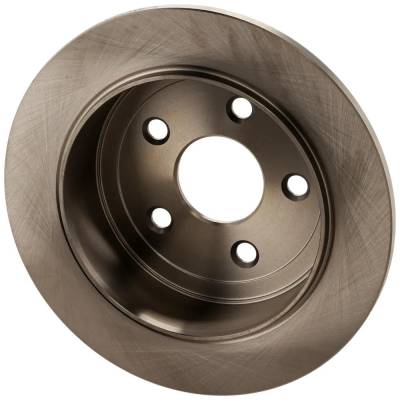 Rareelectrical - New Solid Brake Disc Compatible With Jeep Wrangler Jk Unlimited Sport S 6 Cyl 3.6L Wrangler Sahara 6 - Image 6