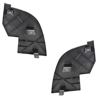 New Front Left Outer And Front Right Outer Bumper Filler Compatible With Cadillac Escalade Esv