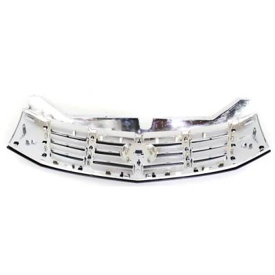 Rareelectrical - New Chrome Insert Grille Assembly Compatible With Cadillac Escalade Premium 8 Cyl 6.2L Escalade Ext - Image 4