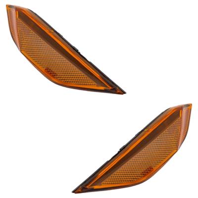 Rareelectrical - New Front Left And Front Right Side Marker Compatible With Porsche Cayenne Base 6 Cyl 3.6L Cayenne S - Image 8