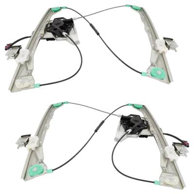 Rareelectrical - New Rear Left And Rear Right Window Regulator Compatible With Buick Pontiac Rendezvous Cxl 6 Cyl - Image 5