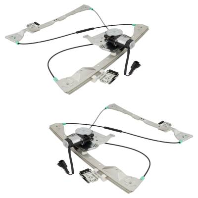 Rareelectrical - New Rear Left And Rear Right Window Regulator Compatible With Buick Pontiac Rendezvous Cxl Plus 6 - Image 3