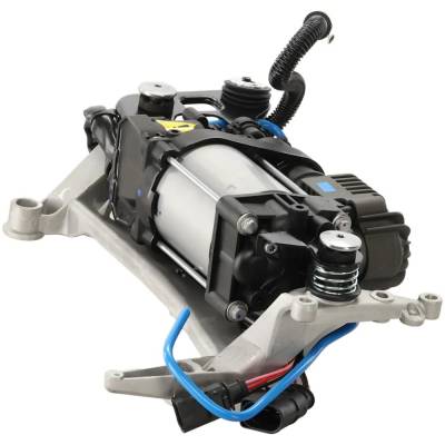 Rareelectrical - New With Bracket Air Suspension Compressor Compatible With Porsche Volkswagen Touareg Tdi 6 Cyl 3.0L - Image 7