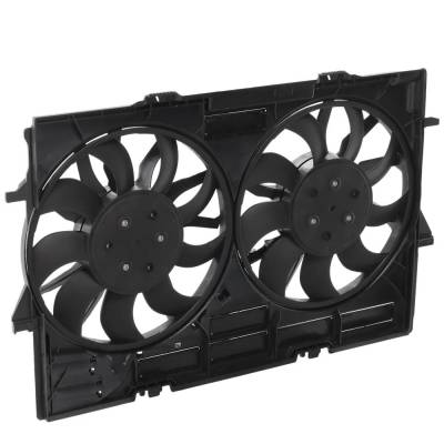 Rareelectrical - New Dual Cooling Fan Assembly Compatible With Porsche Macan S 6 Cyl 3.0L Macan Base 4 Cyl 2.0L Macan - Image 5