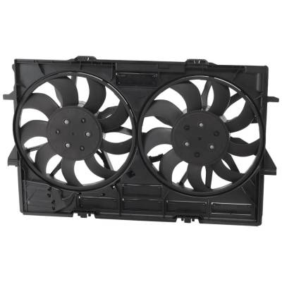 Rareelectrical - New Dual Cooling Fan Assembly Compatible With Porsche Macan Gts 6 Cyl 2.9L Macan S 6 Cyl 2.9L Macan - Image 6