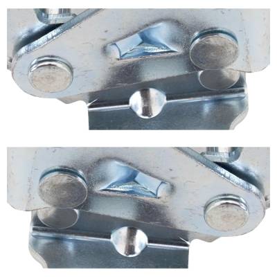Rareelectrical - New Front Left Upper And Front Right Upper Door Hinge Compatible With Dodge Ram Ram 2500 Trx4 8 Cyl - Image 8