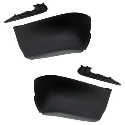 Rareelectrical - New Pair Of Quarter Panel Extension Compatible With Chevrolet Gmc Sonoma Sls 4 Cyl 2.2L S10 Ls 4 Cyl - Image 3