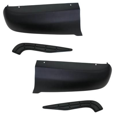 Rareelectrical - New Pair Of Quarter Panel Extension Compatible With Chevrolet Gmc S10 Base 4 Cyl 2.2L Sonoma Sl 6 - Image 6