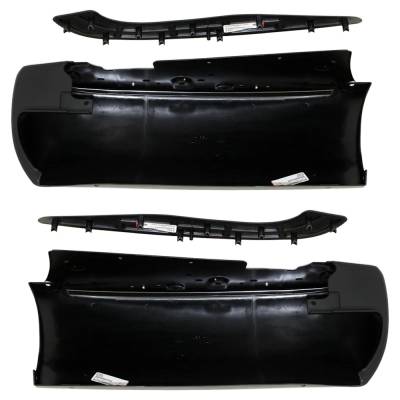 Rareelectrical - New Pair Of Quarter Panel Extension Compatible With Chevrolet Gmc S10 Ls 6 Cyl 4.3L S10 Ls 4 Cyl - Image 5