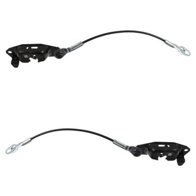 Rareelectrical - New Pair Of Tailgate Latch Compatible With Gmc Sierra 3500 Slt 8 Cyl 6.6L Sierra 2500 Hd Base 8 Cyl - Image 4