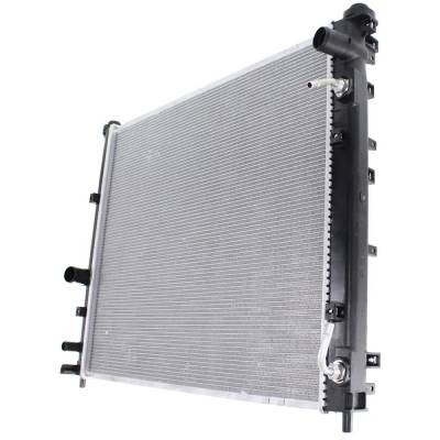 Rareelectrical - New Aluminum Radiator Compatible With Cadillac Sts Platinum 8 Cyl 4.6L Sts Base 8 Cyl 4.6L 2007-2010 - Image 2