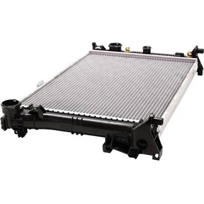 Rareelectrical - New Aluminum Radiator Compatible With Mercedes Benz C300 Sport 6 Cyl 3.0L E400 Base 6 Cyl 3.0L - Image 2