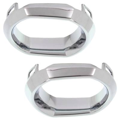 Rareelectrical - New Front Left And Front Right Fog Light Trim Compatible With Gmc Acadia Sl Acadia Denali 2013-2017 - Image 3