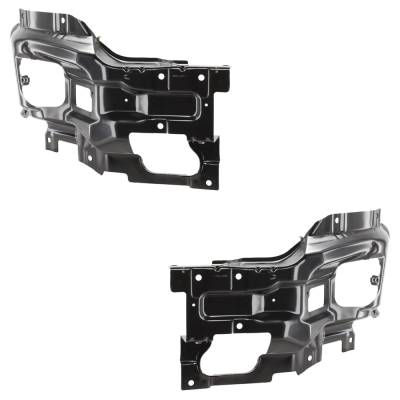 Rareelectrical - New Front Left And Front Right Bumper Bracket Compatible With Gmc Sierra 2500 Hd Base 8 Cyl 6.0L - Image 2