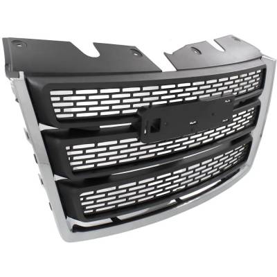 Rareelectrical - New Chrome Molding Grille Assembly Compatible With Gmc Terrain Slt 4 Cyl 2.4L Terrain Slt 6 Cyl 3.6L - Image 3