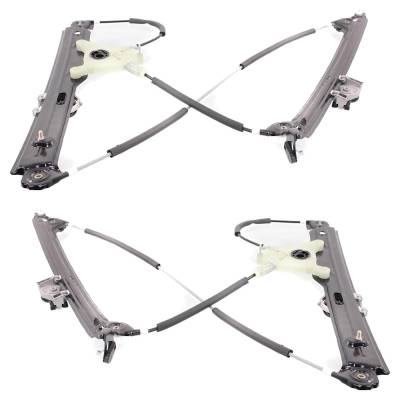 Rareelectrical - New Front Left And Front Right Window Regulator Compatible With Bmw 535I Gt Xdrive Base 550I Gt - Image 4