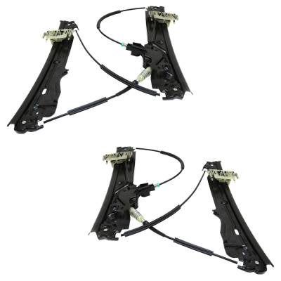 Rareelectrical - New Front Left And Front Right Window Regulator Compatible With Bmw 535D Base 6 Cyl 3.0L M5 Base 8 - Image 4