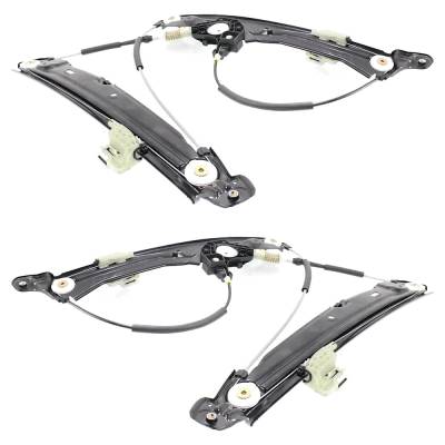 Rareelectrical - New Front Left And Front Right Window Regulator Compatible With Bmw Activehybrid 7 Base 740Li Xdrive - Image 3