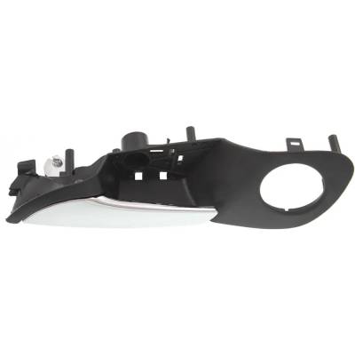 Rareelectrical - Front Driver Side Interior Door Handle Compatible With 2011-2017 Buick Regal Chrome Lever With Black - Image 4