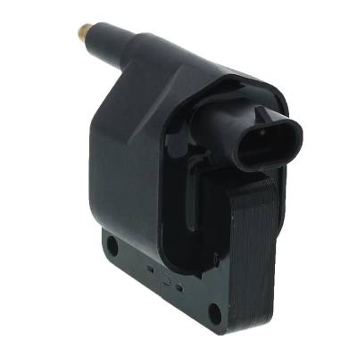 Rareelectrical - New Ignition Coil Compatible With Dodge Jeep Ramcharger Royal Se 8 Cyl 5.9L Dakota Base 6 Cyl 3.9L - Image 1