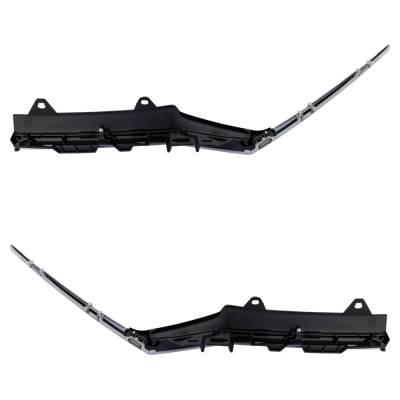 Rareelectrical - New Pair Of Grille Trim Compatible With Honda Cr-V Ex Cr-V Sport 2020-2022 By Ho1212126 Ho1213126 - Image 6