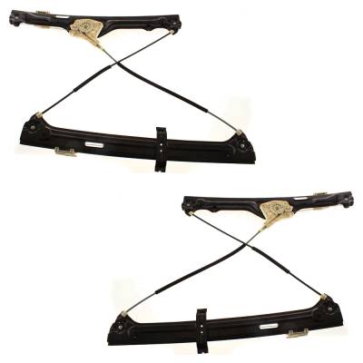 Rareelectrical - New Front Left And Front Right Window Regulator Compatible With Bmw X5 3.0Si 6 Cyl 3.0L X5 Xdrive48i - Image 4