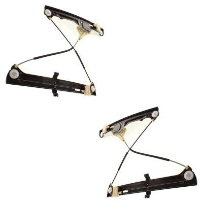 Rareelectrical - New Front Left And Front Right Window Regulator Compatible With Bmw X5 4.8I 8 Cyl 4.8L X5 Xdrive48i - Image 3