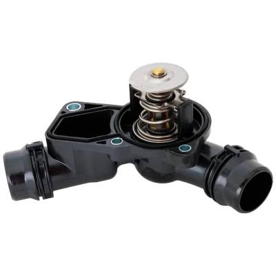 Rareelectrical - New 206 Degrees Thermostat Housing Compatible With Bmw 525I Base 6 Cyl 2.5L 328Ci Base 6 Cyl 2.8L - Image 2