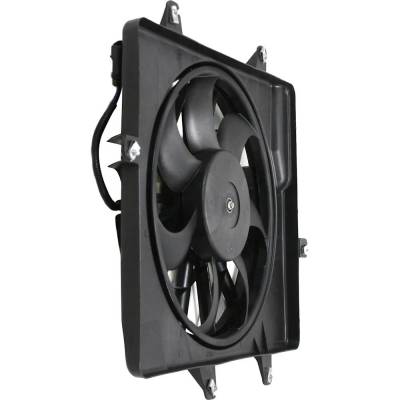 Rareelectrical - New Single Cooling Fan Assembly Compatible With Chrysler Pt Cruiser Lx 4 Cyl 2.4L Pt Cruiser Dream 4 - Image 3