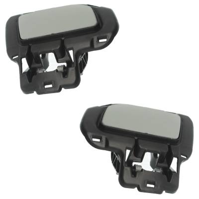 Rareelectrical - New Pair Of Headlight Washer Cover Compatible With Land Rover Range Rover Evoque Hse 4 Cyl 2.0L - Image 2